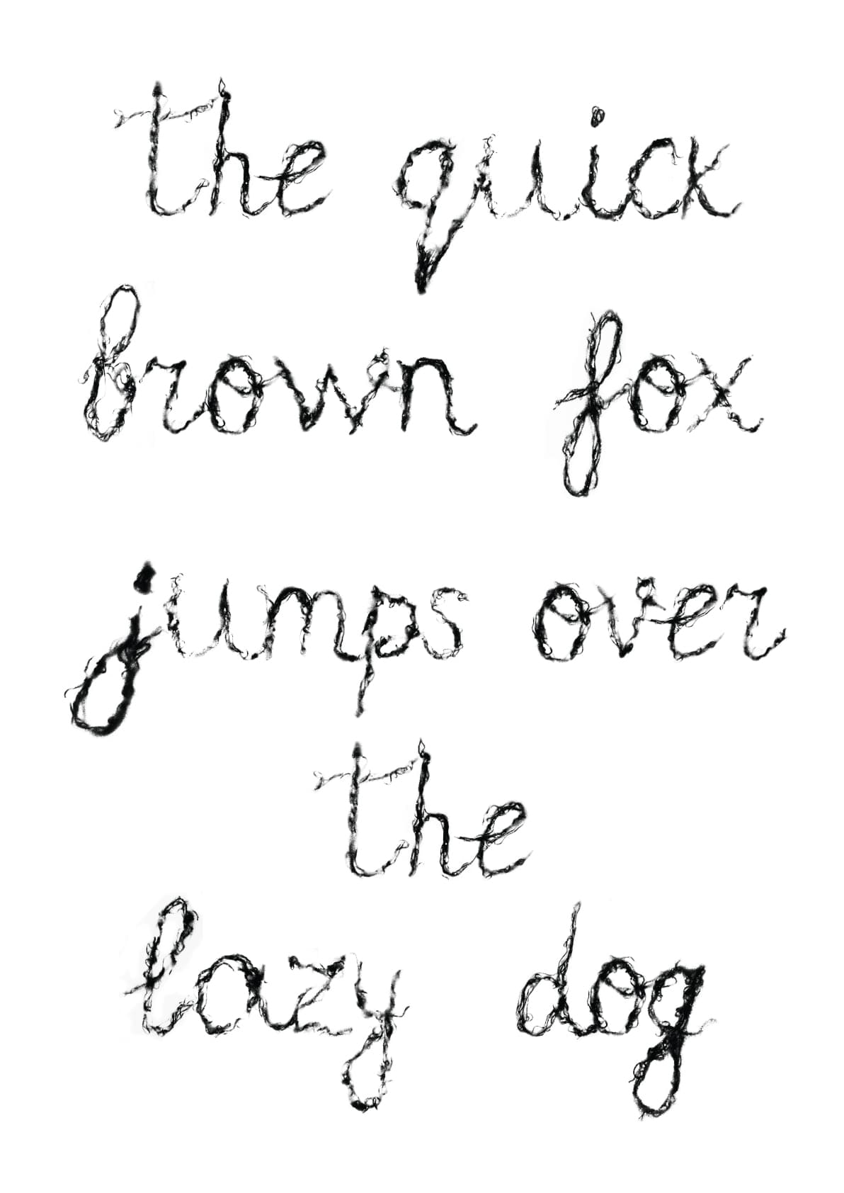 Font sample